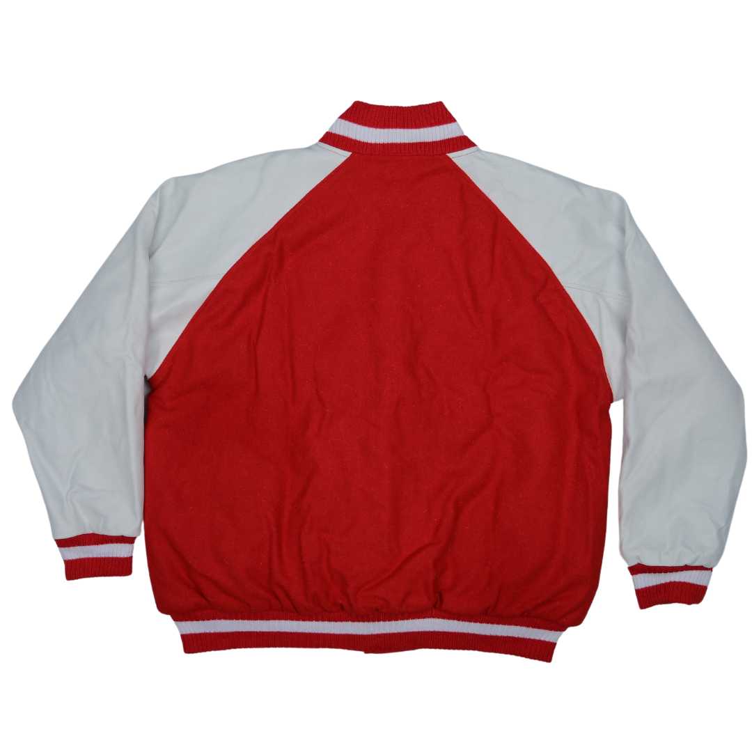 Delta Wool and Leather Letterman Jacket