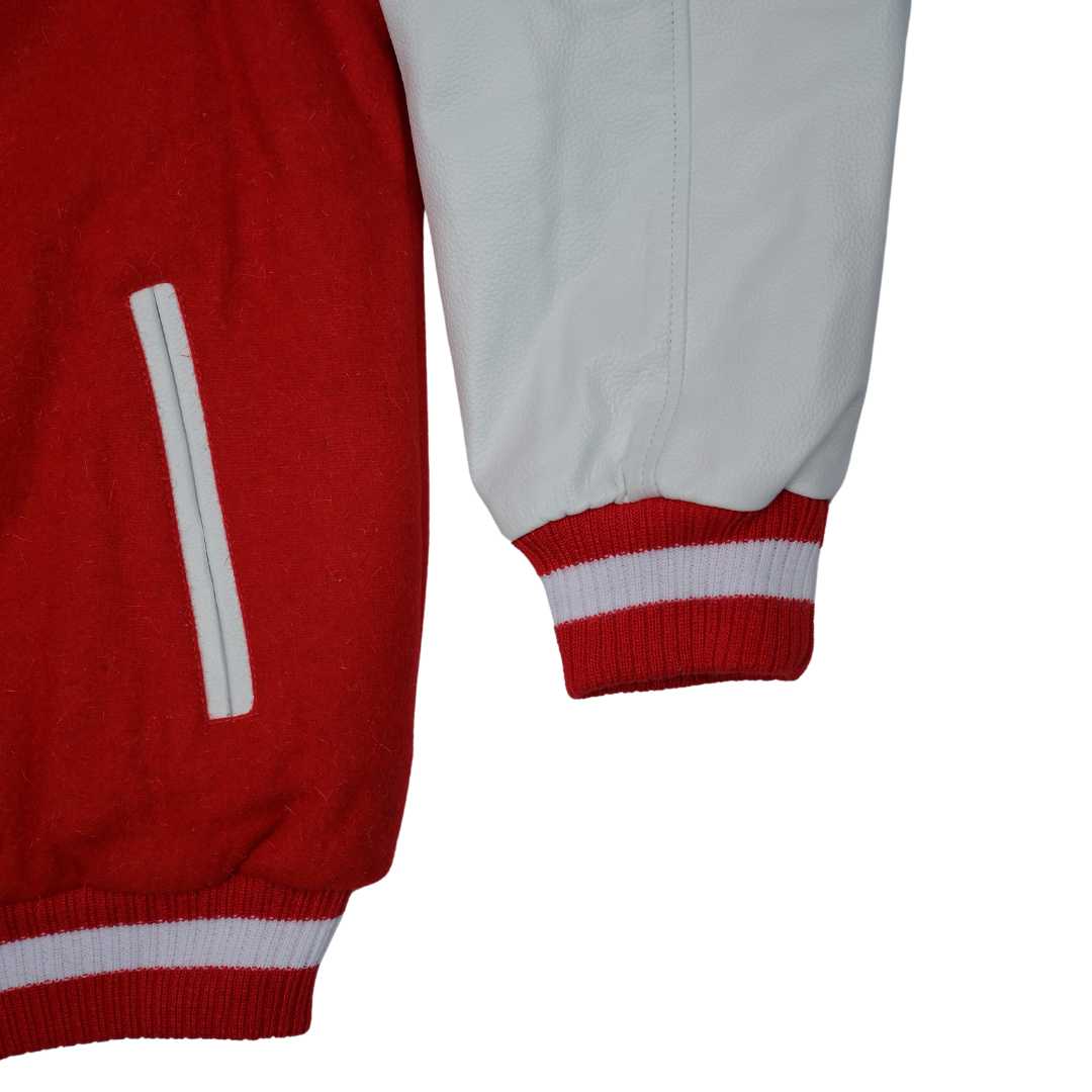 Delta Wool and Leather Letterman Jacket