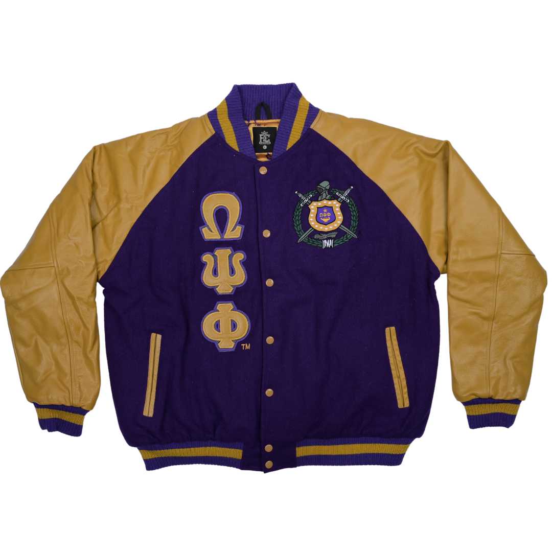 Omega Wool Letterman Jacket