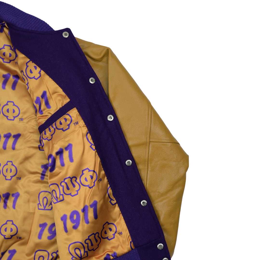 Omega Wool Letterman Jacket