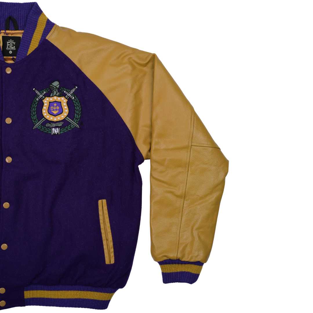 Omega Wool Letterman Jacket