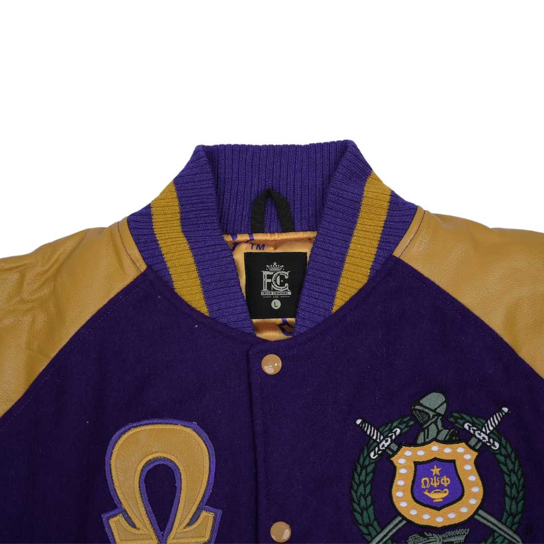 Omega Wool Letterman Jacket