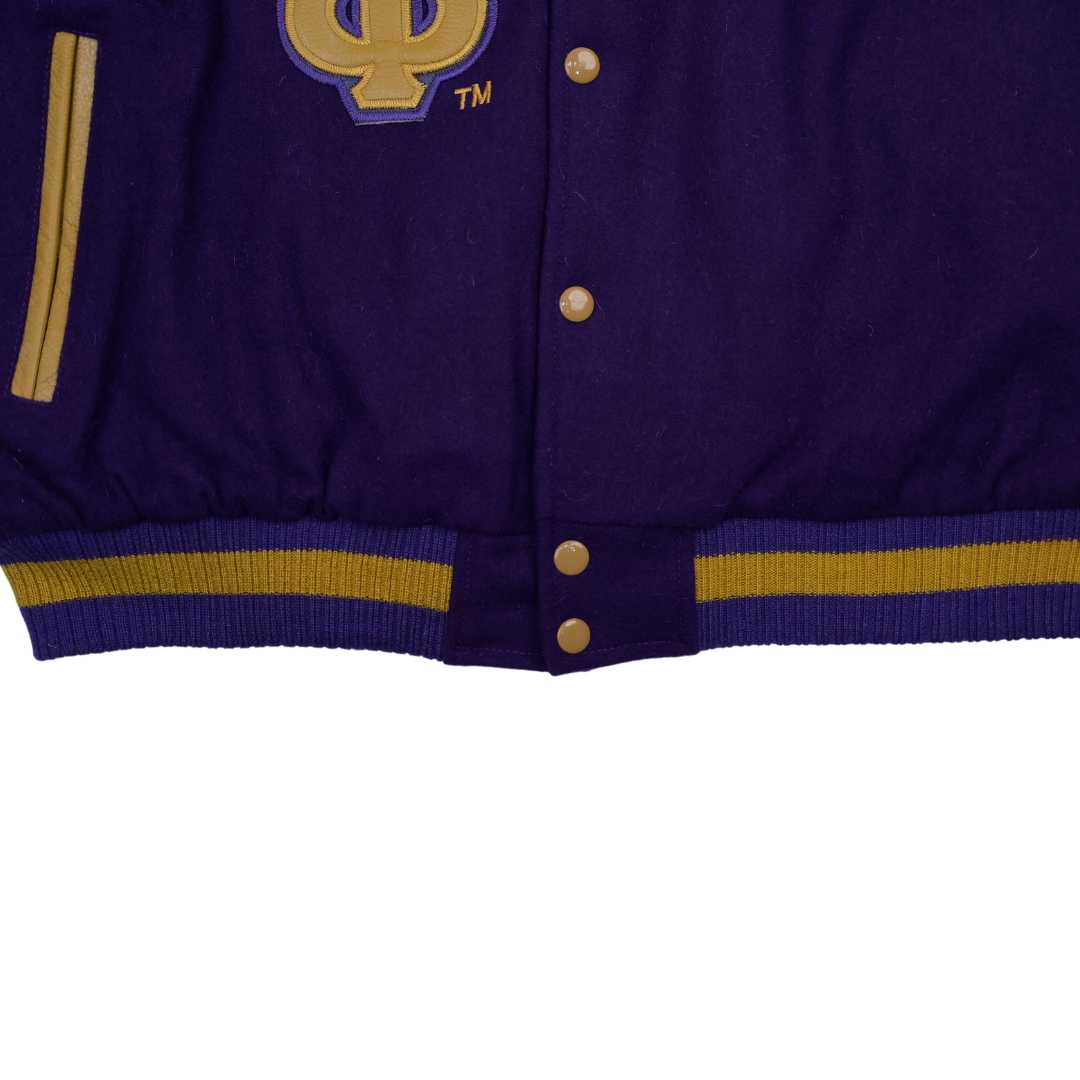 Omega Wool Letterman Jacket