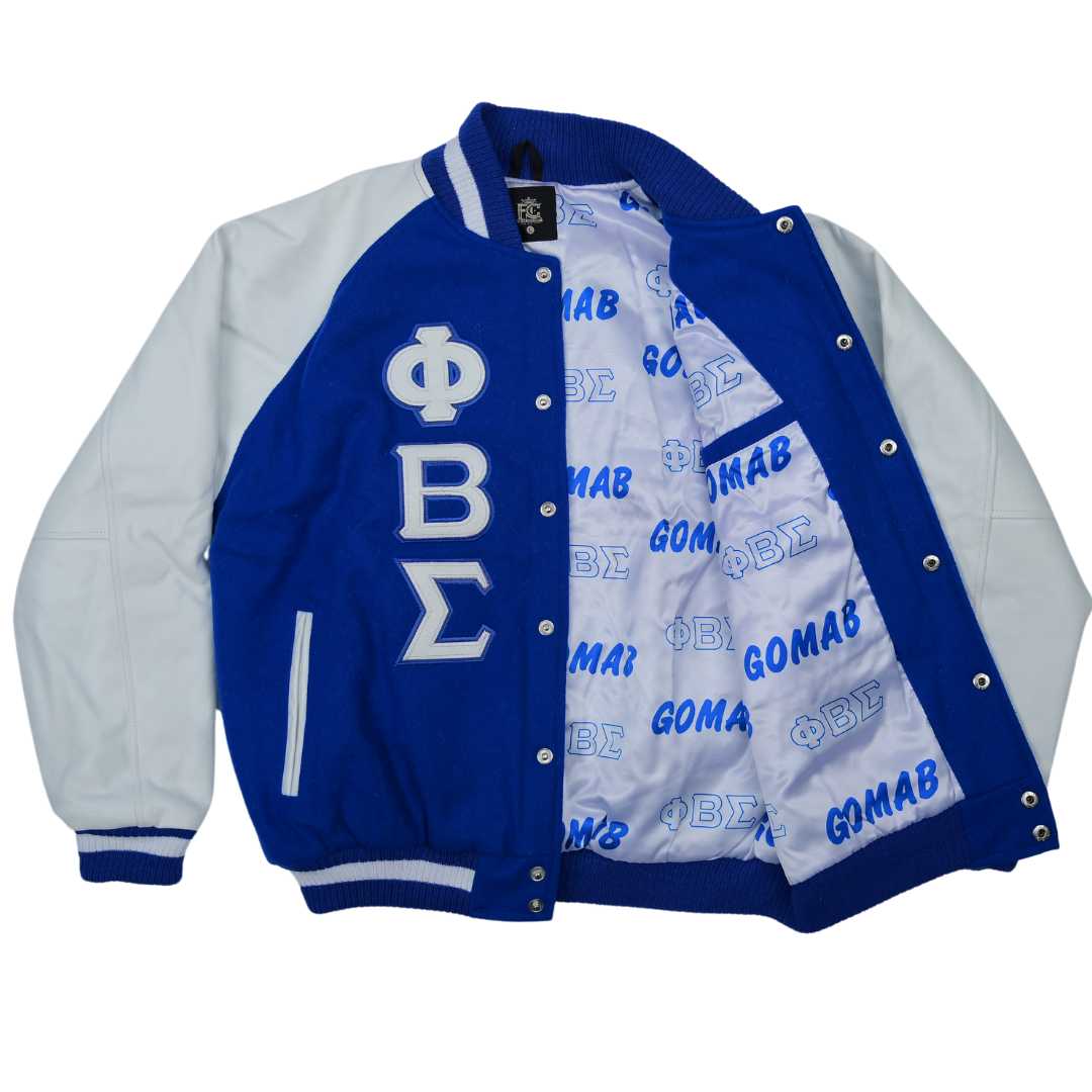 Sigma Wool and Leather Letterman Jacket