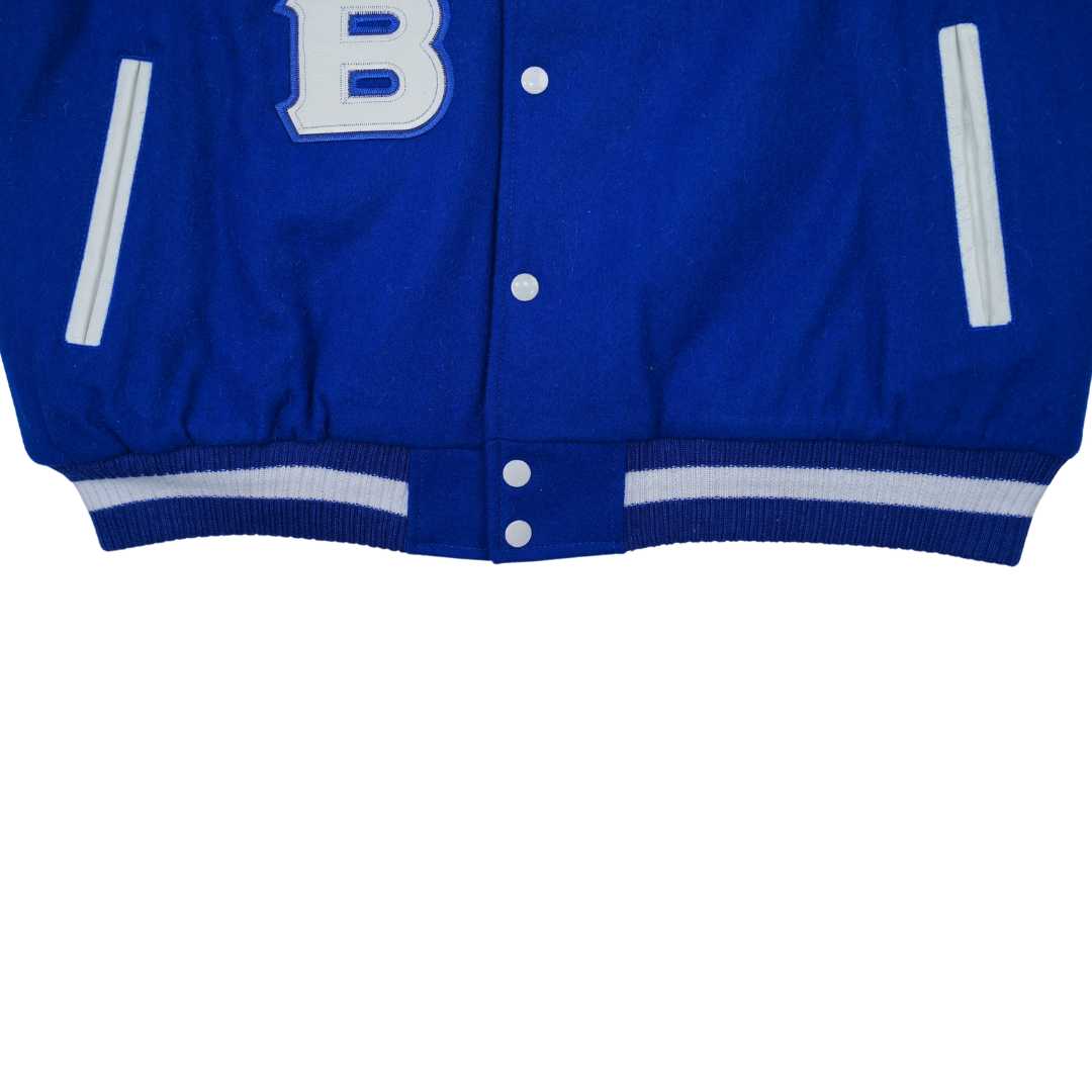 Zeta Wool and Leather Letterman Jacket